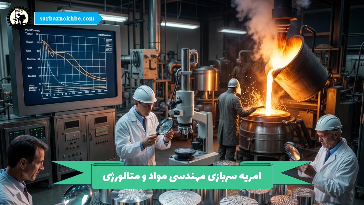 امریه سربازی مهندسی مواد و متالورژی + شرایط و نحوه ی ثبت نام